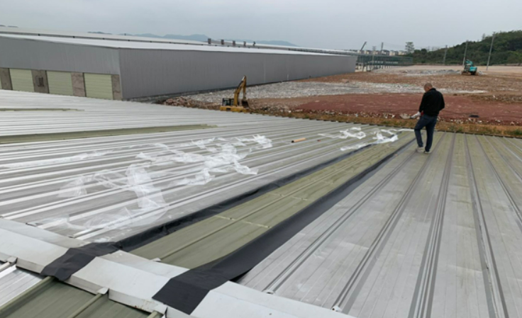 丹徒厂房屋面防水维修案例